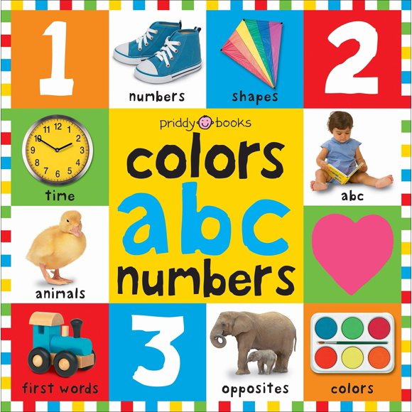Libro Priddy Books US Primeras 100: Colores, ABC y Números
