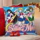 thumbnail image 4 of Sailor Moon Fundas de almohada de terciopelo con tema, regalos de funda de almohada, decoración para el hogar, cojín de lanzar, regalo de cumpleaños para fans y parejas. 40cm x 40cm., 4 of 6