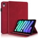 thumbnail image 1 of Funda con relieve del Árbol de la Vida para tablet ipad mini 6 con soporte, ranuras para tarjetas y soporte para lápiz óptico. Rojo, 1 of 6