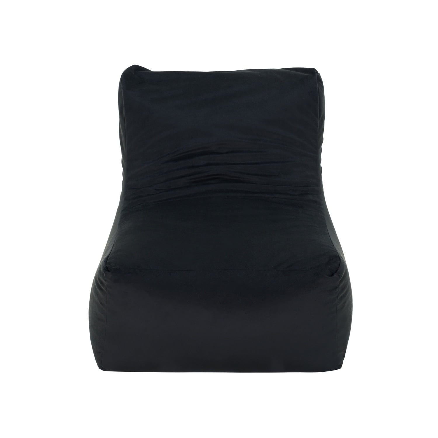 Bodevir - Pouf Tatto 1c Felpa Negro