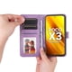 thumbnail image 3 of Funda tipo cartera FOXDOCK para Xiaomi Poco X3 NFC , diseño girasol en relieve, cuero PU, cierre magnético, soporte y tarjetero, 3 of 5