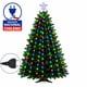 thumbnail image 2 of Luces Navideñas Cascada Para Árbol Con Estrella, 1.5 Metros Led Multicolor, 2 of 5