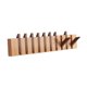 thumbnail image 3 of Perchero De Madera Para Pared Con Forma De Piano, Gancho Para Colgar En La Entrada, Para Bolso, Sala De Estar, 10 Teclas, 3 of 5