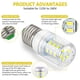thumbnail image 3 of Bombilla LED para Refrigerador EAGLEGGO 3,5W 110-240V KEI D34L, 3 of 8