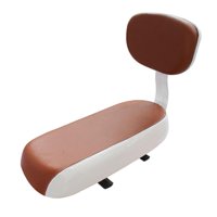 Magideal - Cojín Para Asiento Trasero De Bicicleta Con Respaldo, Amortiguación Cómoda, Asiento Universal Para Niños, Cojín Para Respaldo De Bicicleta Para Montar