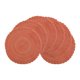 thumbnail image 1 of REGALWOVEN Juego de Manteles Individuales Rústicos de 6 Manteles para Decoración de Mesa de Comedor Interior Exterior Lavable Mantel de Cocina Limpiar con Paño Naranja 15*15in, 1 of 6