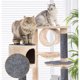 thumbnail image 3 of Xiao Hua Almohadilla para Rascar de Gato, Tablero Protector para Rascar de Gato Multifuncional Recortable Autoadhesivo, Adecuado para Escalones, Sofá y Muebles, Gris Oscuro 11.8 X 39.37in, 1 Pieza, 3 of 4