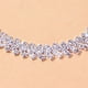 thumbnail image 4 of Tobilleras de plata para mujer, pulseras de tobillo con brillantes diamantes de imitación, tobilleras de tenis doradas ajustables, cadena para el pie de playa, joyería de verano, regalo para niñas, 4 of 6