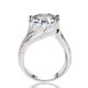 thumbnail image 3 of Anillos de Moissanita para Mujer 3Uds Corte Redondo Color D VVS1 Anillos de Diamante Moissanita de 6 Puntas Compromiso Aniversario Promesa Anillos de Boda para Mujer Regalos para Esposa con, 3 of 8