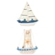 thumbnail image 2 of Retro Madera Estilo Mediterráneo Mini Barco De Vela Modelo Decoración Náutica 4 Y 5, 2 of 3