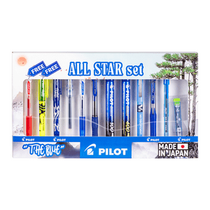 Pilot - Set Lapices All Star The Blue 10 Un.