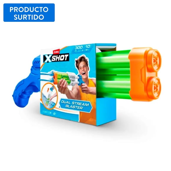 Lanza Agua Doble De 700 Ml X-Shot