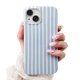 thumbnail image 1 of Funda SleekCover de 6.1" a Rayas Azul para iPhone 13/14, 1 of 9