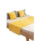 thumbnail image 3 of Juego De Piecera De Cama Con 2 Fundas Modelo Perla Amarillo, 3 of 3