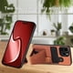 thumbnail image 4 of Funda Resistente para iPhone 15 Pro con Tarjetero y Soporte, Diseño Magnético Marrón, 4 of 5