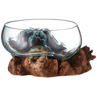 Terrarium Cohasset De Vidrio Fundido #658 -20, Boca Ancha, 20 Cm