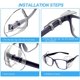 thumbnail image 4 of Protectores Laterales Para Lentes De Seguridad 3 Pares Material Tpu Suave, 4 of 9