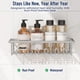 thumbnail image 4 of CADDY zeawec pack de 5 soportes adhesivos para baño color plata, 4 of 8