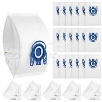 Bolsas Para Aspiradora Linniw 3D Airclean Gn, Paquete De 20 Unidades, Para Aspiradora Miele