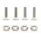 thumbnail image 4 of 4x Reemplazo De Tornillos De Aleta De Tabla De Surf No Se Necesita Herramienta Tornillo De Aleta De Pulgar Y Placa Tornillos Phillips De Acero Inoxidable M8, 4 of 5