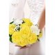 thumbnail image 4 of Flores Artificiales N&T NIETING Rosas de Espuma Amarillas x50, 4 of 7