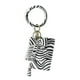 thumbnail image 2 of Llavero De Pulsera Para Mujer Con Borla Y Lazo Zebra, 2 of 3