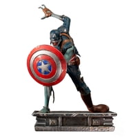 Iron Studios - Figura Zombie Captain America What If As 1 10