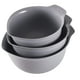thumbnail image 1 of Juego de 3 tazones de plástico para mezclar KitchenAid, universales, anidados, 1 of 3
