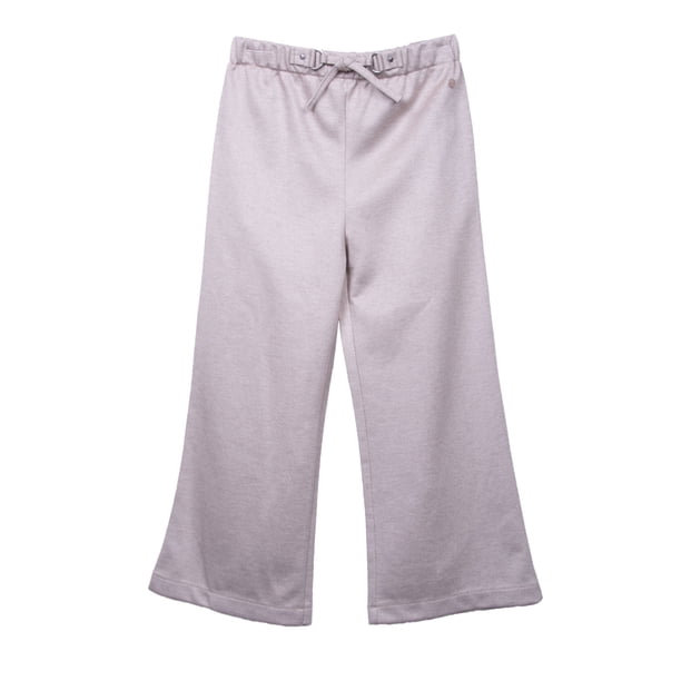 Pantalón Niña Recto Elasticado Beige
