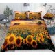 thumbnail image 1 of Floral Field Landscape Sunflower Quilt Duvet Cover Set Bedroom Decor Bedding3-Piece Bedding Set, 1 of 5