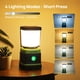 thumbnail image 3 of Farol de camping Consciot 1000LM, 4 modos de luz IPX4, paquete de 2, 3 of 8