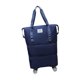 thumbnail image 1 of Bolsa De Lona Con Ruedas Para Ropa, Bolso De Mano Con Ruedas Para Exteriores, Deportes, Fitness, Azul Oscuro, 1 of 5