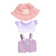 thumbnail image 1 of Ropa De Muñeca Para Muñecos De Peluche De 15cm, Ropa De Animales De Peluche DIY, Dibujos Animados De Moda, Violeta, 1 of 3