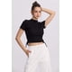 thumbnail image 1 of Polera Mujer Recogido Costado Negro - lll, 1 of 4