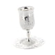 thumbnail image 3 of Copa con platillo Copa Kidush con colección de vaso de vaso de vínculo con platillo European en estampado Copa Elijah Copa para vacaciones de vacacion argén, 3 of 5
