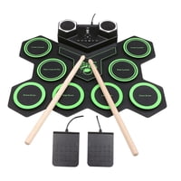 Bothyi - Máquina De Almohadilla De Batería De Práctica Eléctrica Para Niños Y Niñas, Color Verde