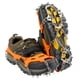 thumbnail image 1 of Crampones antideslizantes para montañismo al aire libre de 19 dientes. Cubrezapatos antideslizantes de acero inoxidable para hielo y nieve. Suministros reforzados para escalada en hielo de 19 dientes., 1 of 5