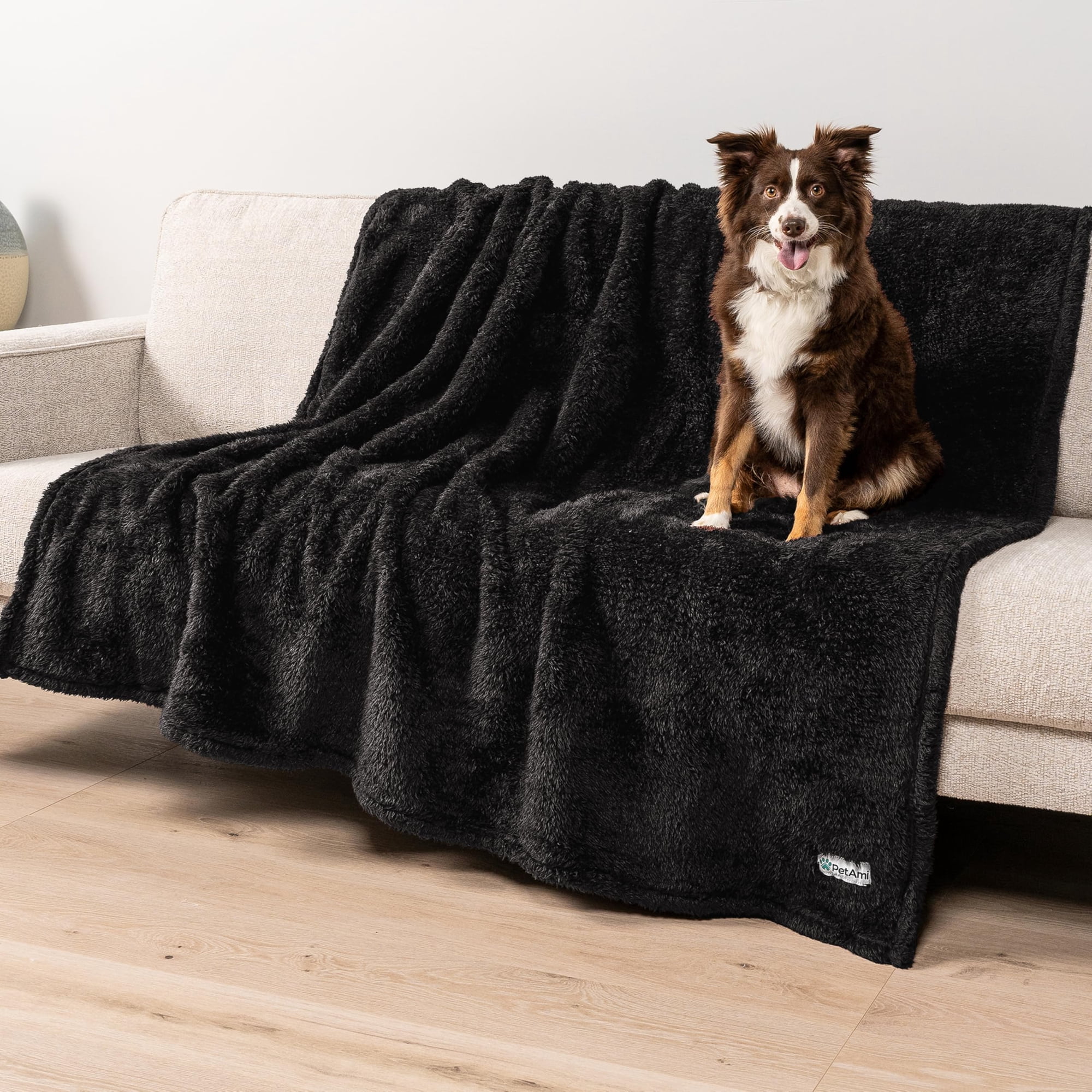 Manta Impermeable Para Perros Petami Fluffy Para Cama Para Perros Grandes