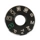 thumbnail image 4 of Pieza De Reparación Del Botón De La Tapa De La Interfaz De La Placa Del Modo De Dial De La Cámara Para 6D, 4 of 5