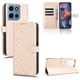 thumbnail image 1 of Funda Cartera Lunares Motorola Moto G 5G 2025 con Tarjetero, Correa y Soporte Oro, 1 of 6