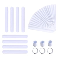 Pulsera Umikk Slap Pvc Blanco Paquete 110