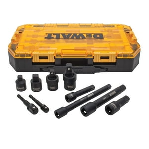 Juego De Enchufes Dewalt Impact Driver Con Extensiones, 10 Piezas Métricas