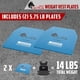 thumbnail image 2 of Chaleco lastrado ajustable WOLF TACTICAL para WODs y running, 2 of 7