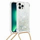 thumbnail image 2 of Funda FOXDOCK para iPhone 13 Pro Max con Cuerda Ajustable, Brillo Líquido, Protección Antigolpes y Lente – Ideal para Regalo, 2 of 6