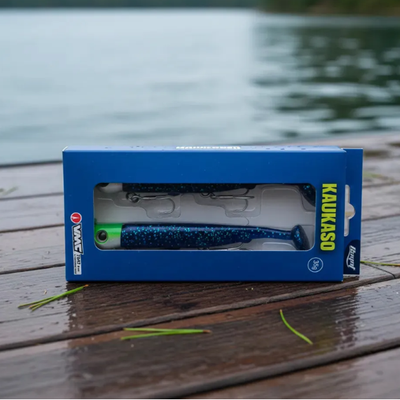 Señuelo Pesca Vinilo Silicona 35g Kaukaso Mar Anzu Vmc Letal Bh