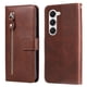 thumbnail image 4 of Funda con Cremallera para Tecno Spark 40 Pro, Carcasa Cartera de Cuero PU con Soporte y Tarjetero, 4 of 5