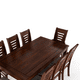 thumbnail image 3 of Juego de Comedor ROMA 8 Sillas Nogal Mesa Rectangular Madera, 3 of 4