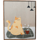thumbnail image 1 of Pintura Al Óleo Diseño Gato 50*60cm, 1 of 5