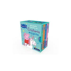 Beascoa - Libro Peppa Pig. Mi Pequeña Biblioteca De Criaturas Mágicas. Sirenas, Unicornios, Narvales Y Dragones