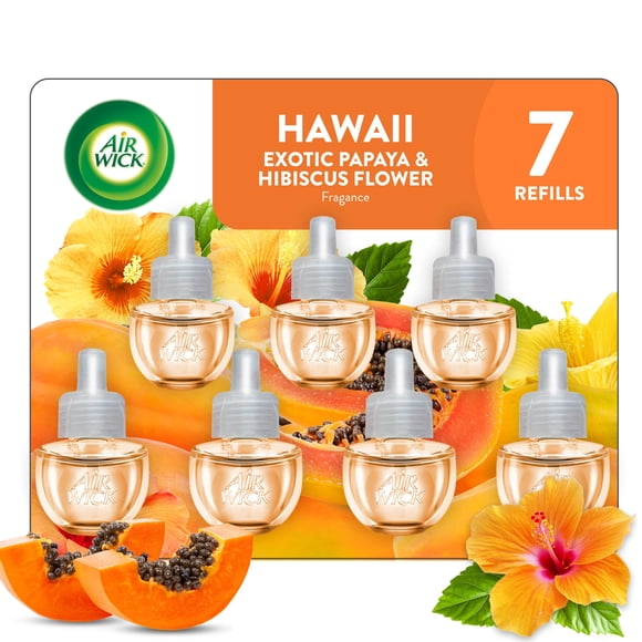 Recambio de aceite perfumado Air Wick Plug In Air Wick, 7 unidades, Hawái